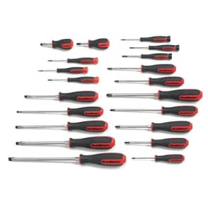 GEARWRENCH 20 Pc. Phillips/Slotted/Torx Screwdriver Set, Dual Material Handles - 80066 for $68