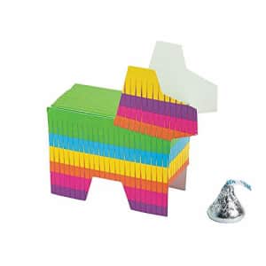 Fun Express Mini Donkey Piata Treat Boxes - Party Supplies - 12 Pieces for $7