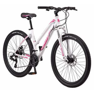 Mongoose Switchback Trail Adult Mountain Bike, 21 Speeds, 27.5-Inch Wheels, Womens Aluminum Small for $530