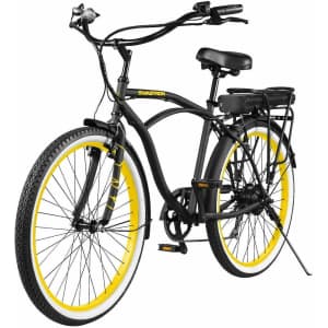Swagtron EB11 7-Speed Electric Cruiser Bicycle for $747 Swagtron EB11 7-Speed Electric Cruiser Bicycle for $747