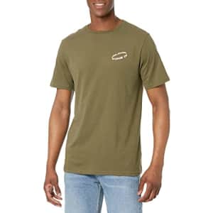 Volcom Men's Halo Tech Short Sleeve Quick Drying T-Shirt, Military, X-Large for $20