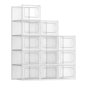 Songmics Shoe Storage Box 12-Pack for $34