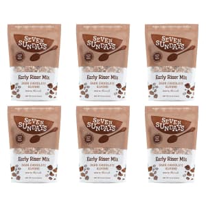 Early Riser Dark Chocolate Almond Muesli Cereal 12-oz. Bag 6-Pack for $59