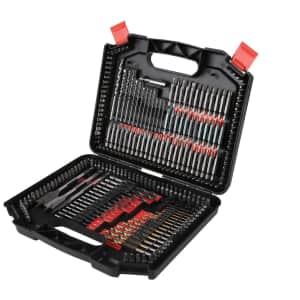 Ace 253-Piece High-Speed Steel Drill and Driver Bit Set for $38
