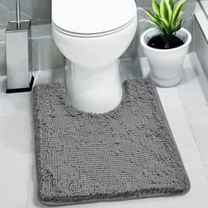 Deconovo Bath Mats for Bathroom Floor - Toilet Rugs U Shaped, Extra Soft Plush Bathroom Rug, for $26