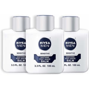 Nivea Men Sensitive Post Shave Balm 3-Pack for $10 Nivea Men Sensitive Post Shave Balm 3-Pack for $10