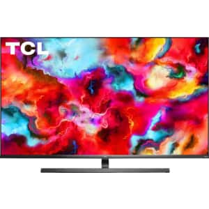 TCL 65" 4K HDR QLED UHD Roku Smart TV for $1,000
