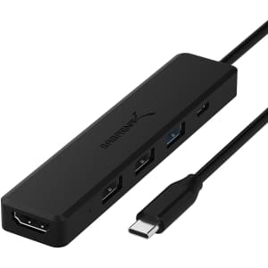 Sabrent 5-Port USB Type-C Hub for $17