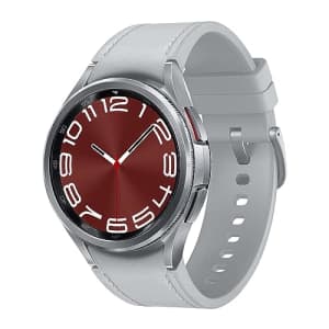 SAMSUNG Galaxy Watch 6 Classic 43mm Bluetooth Smartwatch, Rotating Bezel, Fitness Tracker, for $320