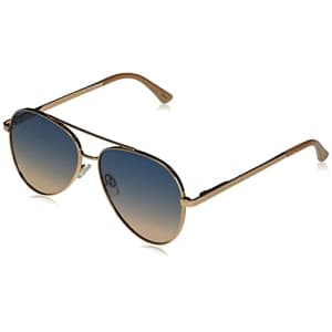 MARTHA STEWART MS115 Cool Metal UV Protective Aviator Sunglasses. Timeless Modern Gifts for Women, for $25