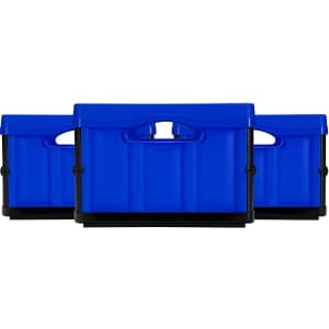 CleverMade 32L Collapsible Storage Bin 3-Pack for $40 CleverMade 32L Collapsible Storage Bin 3-Pack for $40