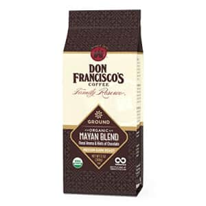 Don Francisco's Organic Mayan Dark Roast Ground Coffee (12 oz Bag) for $9