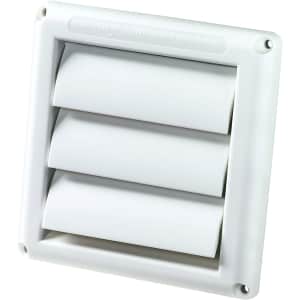 Deflecto Supurr-Vent 4" Louvered Dryer Vent Cover for $4 Deflecto Supurr-Vent 4" Louvered Dryer Vent Cover for $4