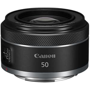 Canon RF 50mm f/1.8 STM Lens for $99
