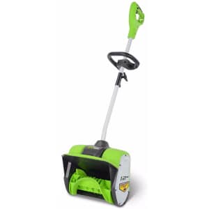 Greenworks 12" 8A Corded Snow Shovel for $62 Greenworks 12" 8A Corded Snow Shovel for $62