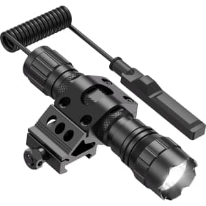 Feyachi 1,200-Lumen Tactical Flashlight w/ Rail Mount for $43
