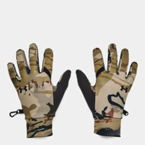 Under Armour Men's UA Early Season Liner Gloves for $11