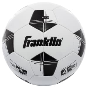 Franklin Sports Competition 100 Size 4 Soccer Ball for $4