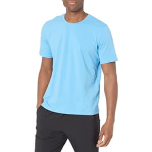 Hugo Boss BOSS Men's Identity Crewneck Lounge T-Shirt, Aqua Blue, XXL for $30