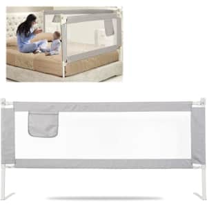 One-Sided Bed Safety Guard Rail for $30