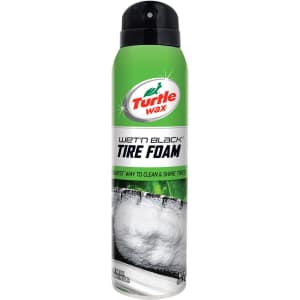 Turtle Wax Wet'n Black Tire Foam 18-oz. Spray for $2