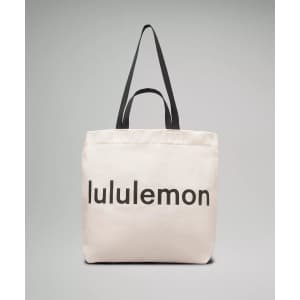 lululemon 17L Double-Handle Canvas Tote Bag for $24