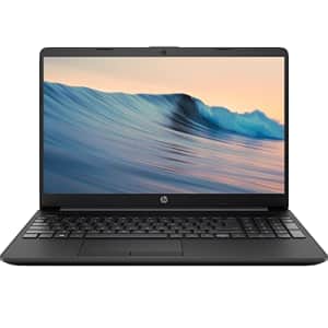 HP 15.6" Laptop with Intel 4-core CPU, 15.6" HD LED Display, Intel Quad-core Processor, Bluetooth for $240