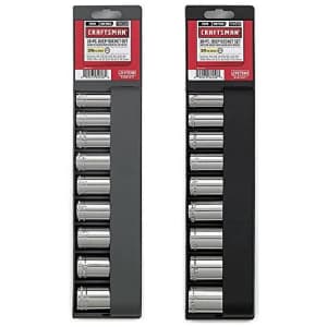 Craftsman 18-Piece Inch & Metric Deep-Socket Set for $20 Craftsman 18-Piece Inch & Metric Deep-Socket Set for $20
