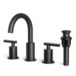 Forious 8" 3-Hole Bathroom Faucet for $35 Forious 8" 3-Hole Bathroom Faucet for $35