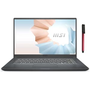 MSI Modern 15 Ultrabook 15.6" FHD Laptop, Intel Quad-Core i7-1195G7 up to 5.0GHz, 16GB DDR4 RAM, for $689