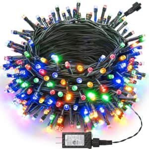 100-Foot 300 LED Christmas String Lights for $22