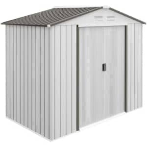 Outsunny 7x4-Foot Outdoor Storage Shed for $225