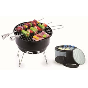 Ozark Trail 10" Portable Charcoal Grill w/ Cooler Bag for $20