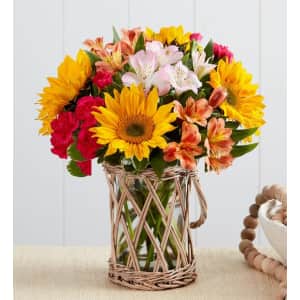 Warm Sunset Bouquet from $35