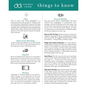 Unique Loom Collection Casual Transitional Solid Heathered Indoor/Outdoor Flatweave Area Rug (2' 2" for $15