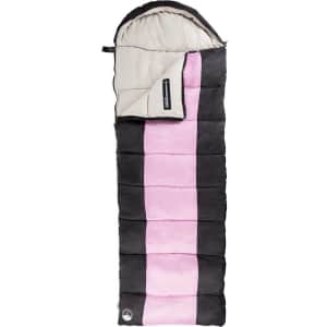 Wakeman Adult Sleeping Bag with Hood for $25