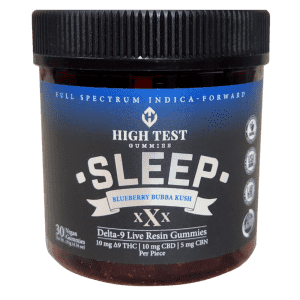 High Test Gummies Live Resin Indica Sleep Gummies: 6 bottles for $102