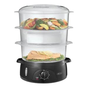 Bella 9.5-qt. 3-Tier Food Steamer for $15