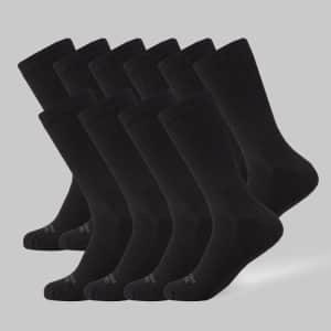 32 Degrees Men's Cool Comfort Crew Socks 5-Pack for $8