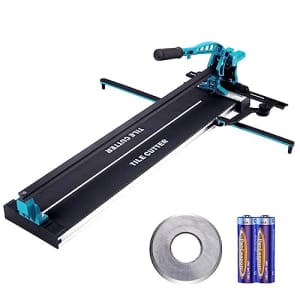 VEVOR Manual Tile Cutter, 32 inch, Porcelain Ceramic Tile Cutter with Tungsten Carbide Cutting for $75