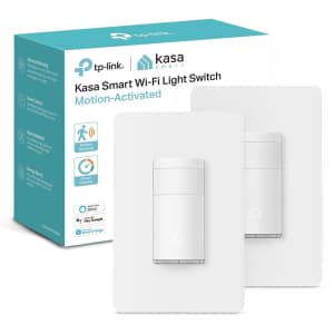 Kasa Smart Motion Sensor Switch 2-Pack for $30