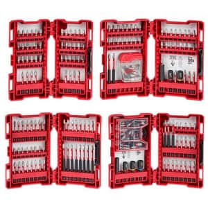 Milwaukee Shockwave Impact Duty Alloy Steel 205-Piece Drill and Driver Bit Set for $60 Milwaukee Shockwave Impact Duty Alloy Steel 205-Piece Drill and Driver Bit Set for $60