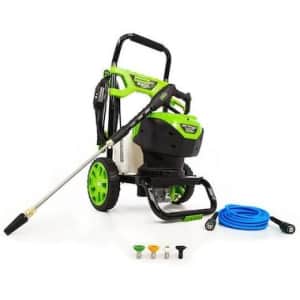 Greenworks Pro 2300-PSI 2.3-GPM Cold Water Electric Pressure Washer for $279