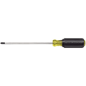 Klein Tools 603-10 Screwdriver Phillips #2, Non Magnetic Screwdriver with 10-Inch Round Shank, for $16