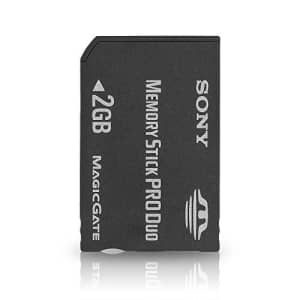 Sony 2 GB High Speed Memory Stick PRO Duo Media (MSX-M2GN) (Retail Package) for $57