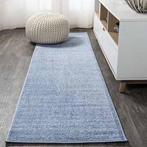 JONATHAN Y SEU100F-214 Haze Solid Low-Pile Indoor Runner Rug, Coastal, Bohemian, Minimalist, for $75 JONATHAN Y SEU100F-214 Haze Solid Low-Pile Indoor Runner Rug, Coastal, Bohemian, Minimalist, for $75