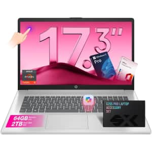 HP Ryzen 5 17" Touchscreen Business Laptop with Accessories for $936 HP Ryzen 5 17" Touchscreen Business Laptop with Accessories for $936