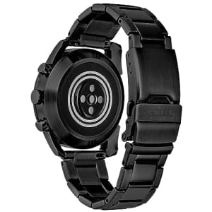 Citizen CZ Smart PQ2 42mm Hybrid Black Smartwatch with YouQ wellness app featuring IBM Watson AI for $218