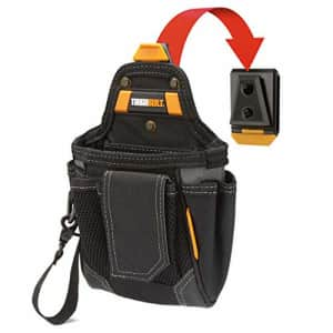 ToughBuilt - Warehouse Tool Pouch - 9 Pockets and Loops, Covered Cell Phone Holder, Tape Measure for $15