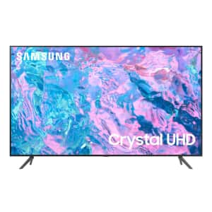 Samsung CU7000B 65" 4K LED HDR UHD Smart TV for $398